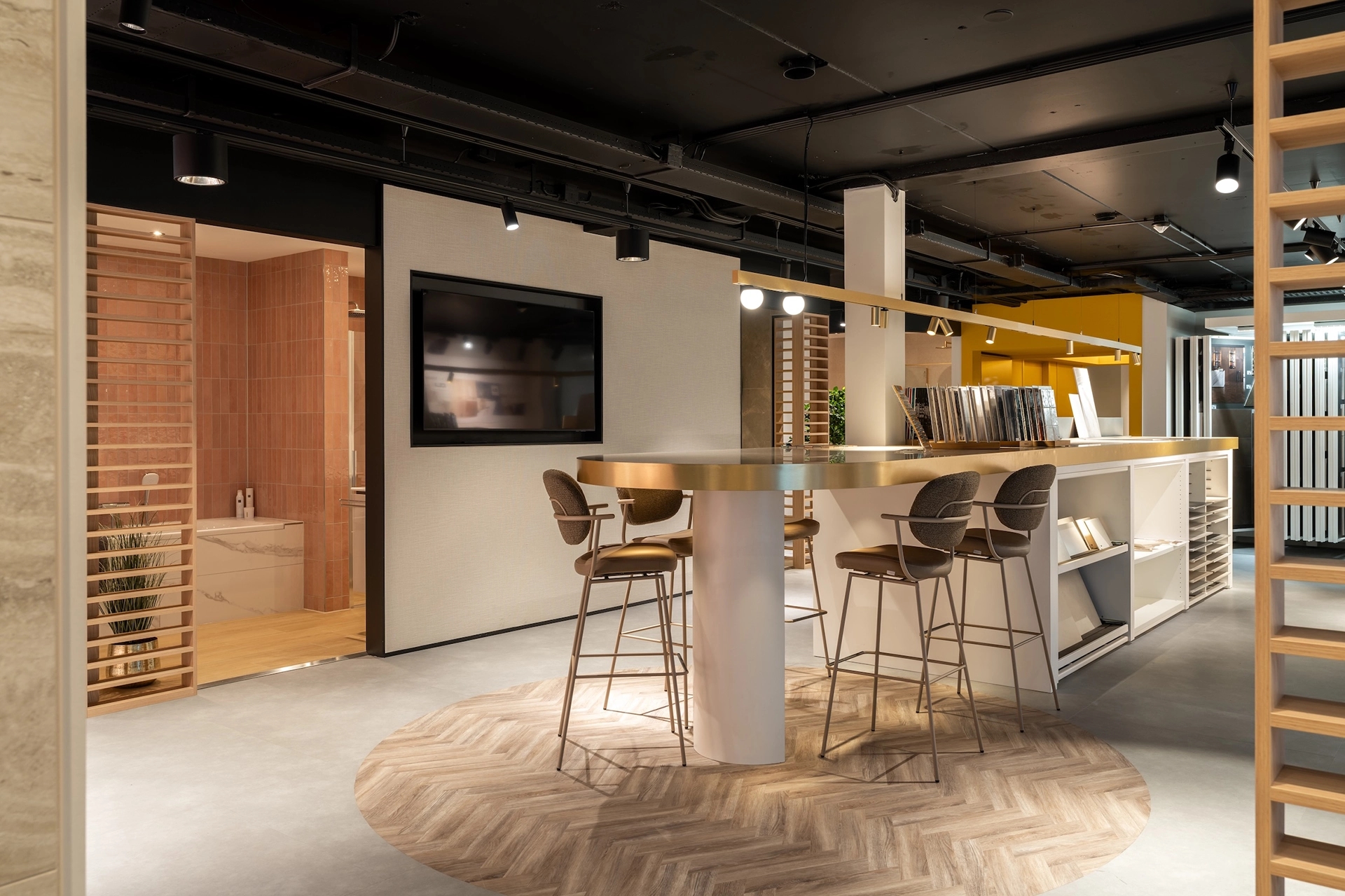 Tegels showroom Intermat Alphen aan den Rijn