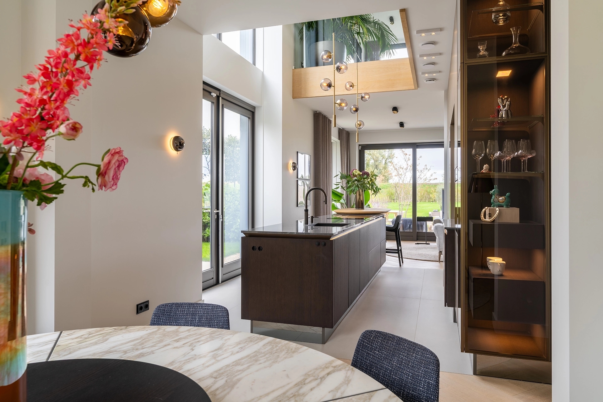 Moderne SieMatic SLX keuken in bronze brushed Intermat06
