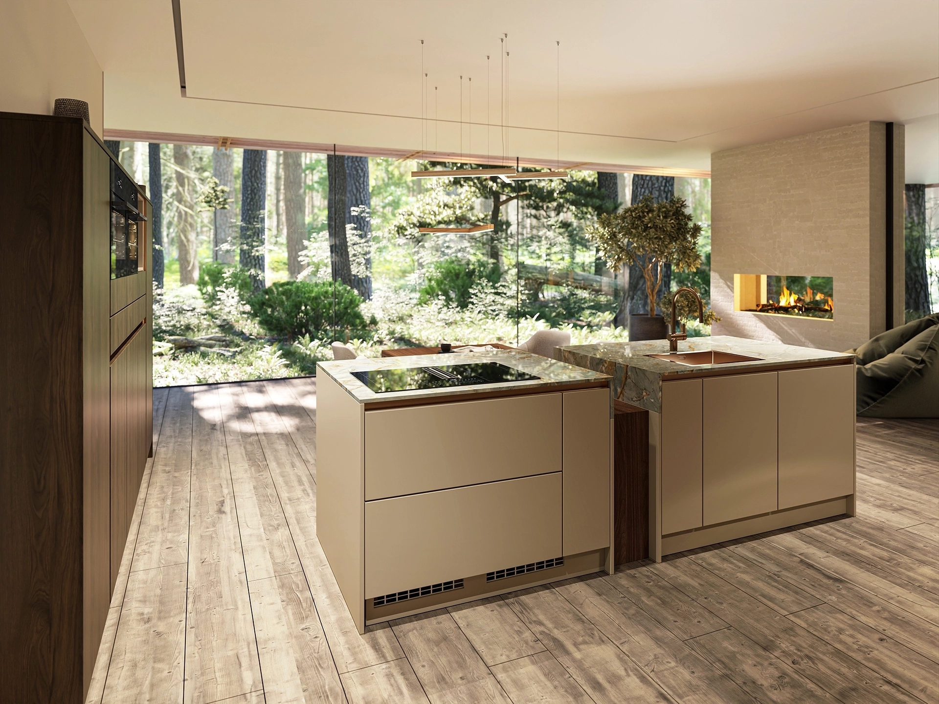 Moderne Keller keuken Intermat10