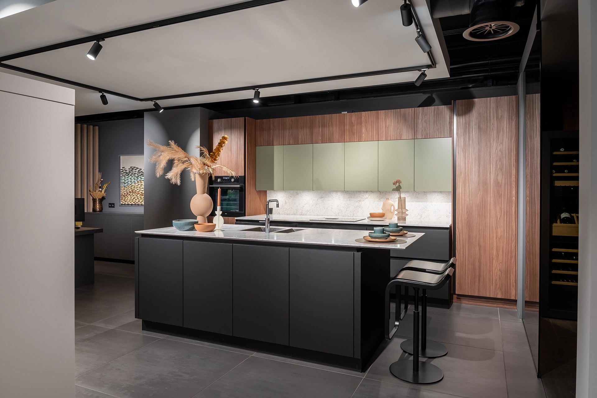 Keller Elba keuken met spoeleiland